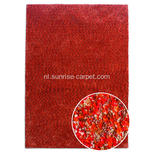 Microvezel met ruimte geverfd garen Shaggy tapijt